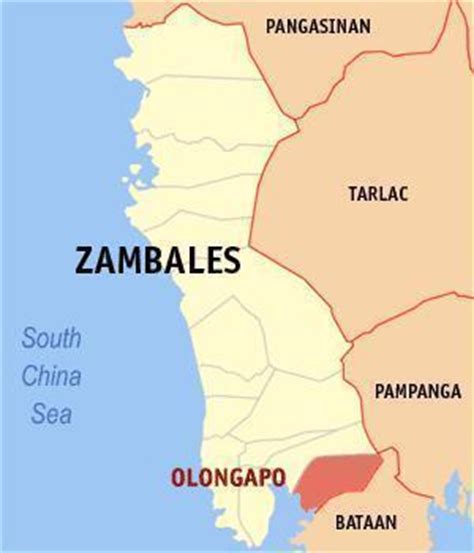 olongapo city province|Olongapo Map .